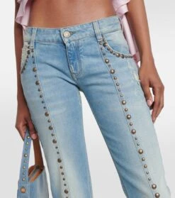 Blumarine Verzierte Low-Rise Flared Jeans -FRAME || Dolce & Gabbana Verkäufe P00790227 d1