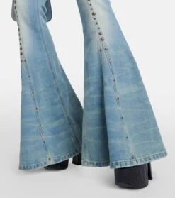 Blumarine Verzierte Low-Rise Flared Jeans -FRAME || Dolce & Gabbana Verkäufe P00790227 d2