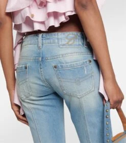 Blumarine Verzierte Low-Rise Flared Jeans -FRAME || Dolce & Gabbana Verkäufe P00790227 d3