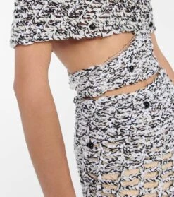 Cropped-Top Aus Häkelstrick 11 Cropped-Top Aus Häkelstrick -FRAME || Dolce & Gabbana Verkäufe P00793058 d1