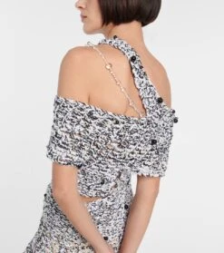 Cropped-Top Aus Häkelstrick 12 Cropped-Top Aus Häkelstrick -FRAME || Dolce & Gabbana Verkäufe P00793058 d2