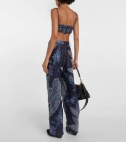 Etro High-Rise Wide-Leg Jeans Aus Jacquard -FRAME || Dolce & Gabbana Verkäufe P00793743 b2