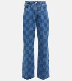 FRAME Weite High-Rise Jeans