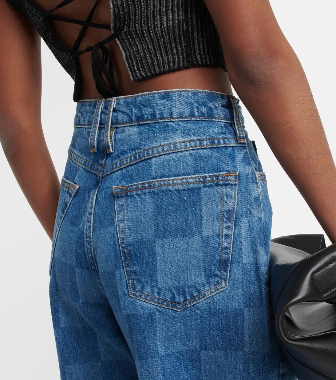 FRAME Weite High-Rise Jeans 7 FRAME Weite High-Rise Jeans – Bild 5