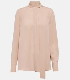 Valentino Schluppenbluse Aus Seide