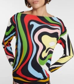 Bedruckte Bluse Aus Jersey -FRAME || Dolce & Gabbana Verkäufe P00802963 d2