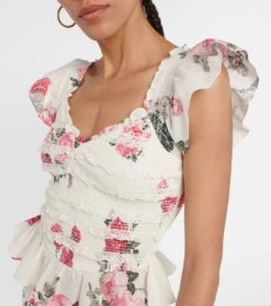 LoveShackFancy Top Compass Aus Baumwolle -FRAME || Dolce & Gabbana Verkäufe P00806371 d1